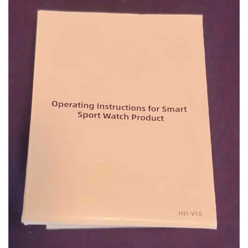 Smart Sport Watch H31 with 2 Straps